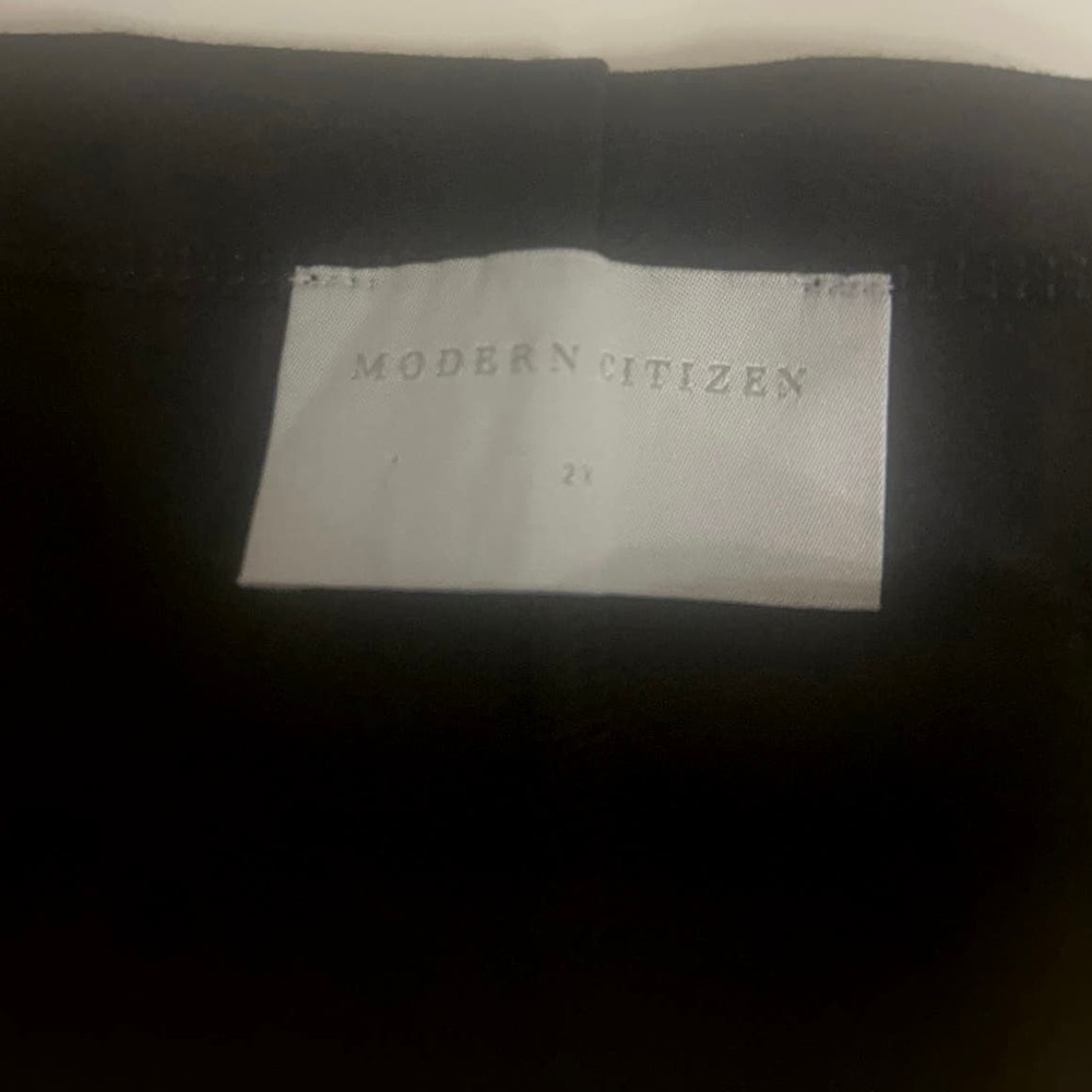 Modern Citizen Sleek Black Boot Cut Pants View 6